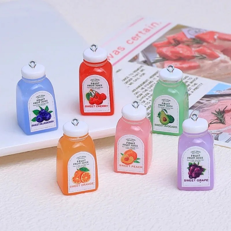 Resin Art Supplies - 10 szt. uroczych mini zawieszek z