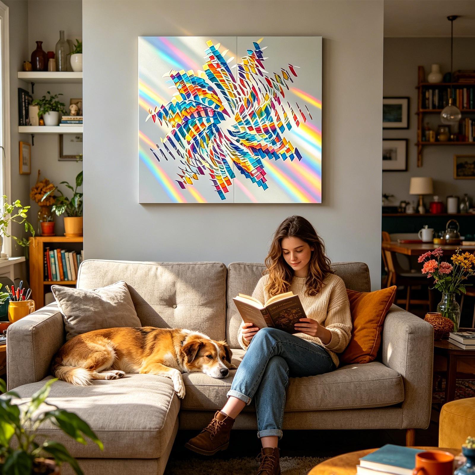 Resin Art Cube - Akrylowa, opalizująca, błyszcząca płytka 100 szt./zestaw,