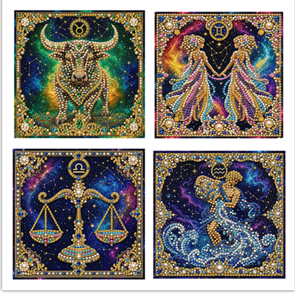 Resin Art Gift For Birthday - Zestaw do malowania diamentami 5D z