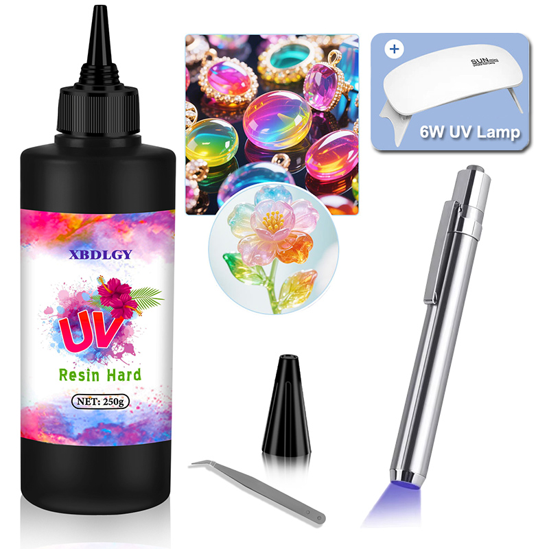 Żywica UV 200g/250g/500g, twar – Resin Art Supplies recenzja i cena