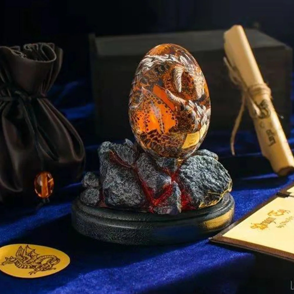 Statuetka jaja smoka z lawy z  – Resin Art Stand recenzja i cena