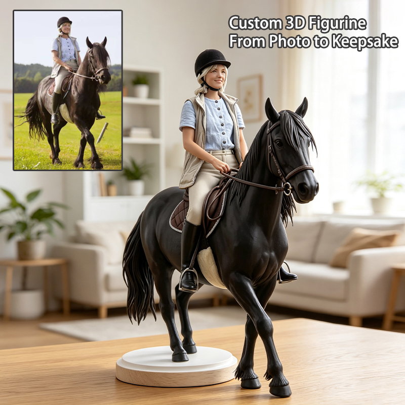 Portret popiersia wykonany na  – Resin Art Gift For Birthday recenzja i cena