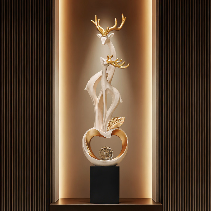 Abstrakcyjna rzeźba dekoracyjn – Resin Art Stand recenzja i cena