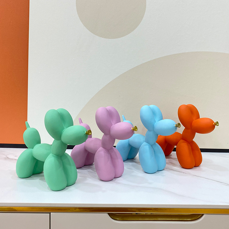 Fantazyjna rzeźba psa balonowe – Resin Art Stand recenzja i cena
