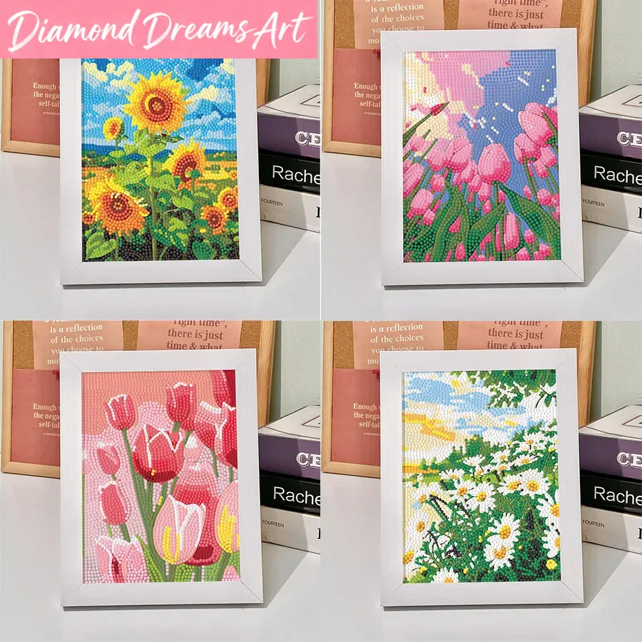 Bezramowy, diamentowy obraz de – Resin Art Gift For Birthday recenzja i cena