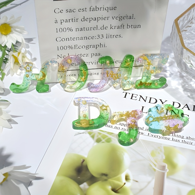Forma do odlewania żywicy, sty – Resin Art Letters recenzja i cena