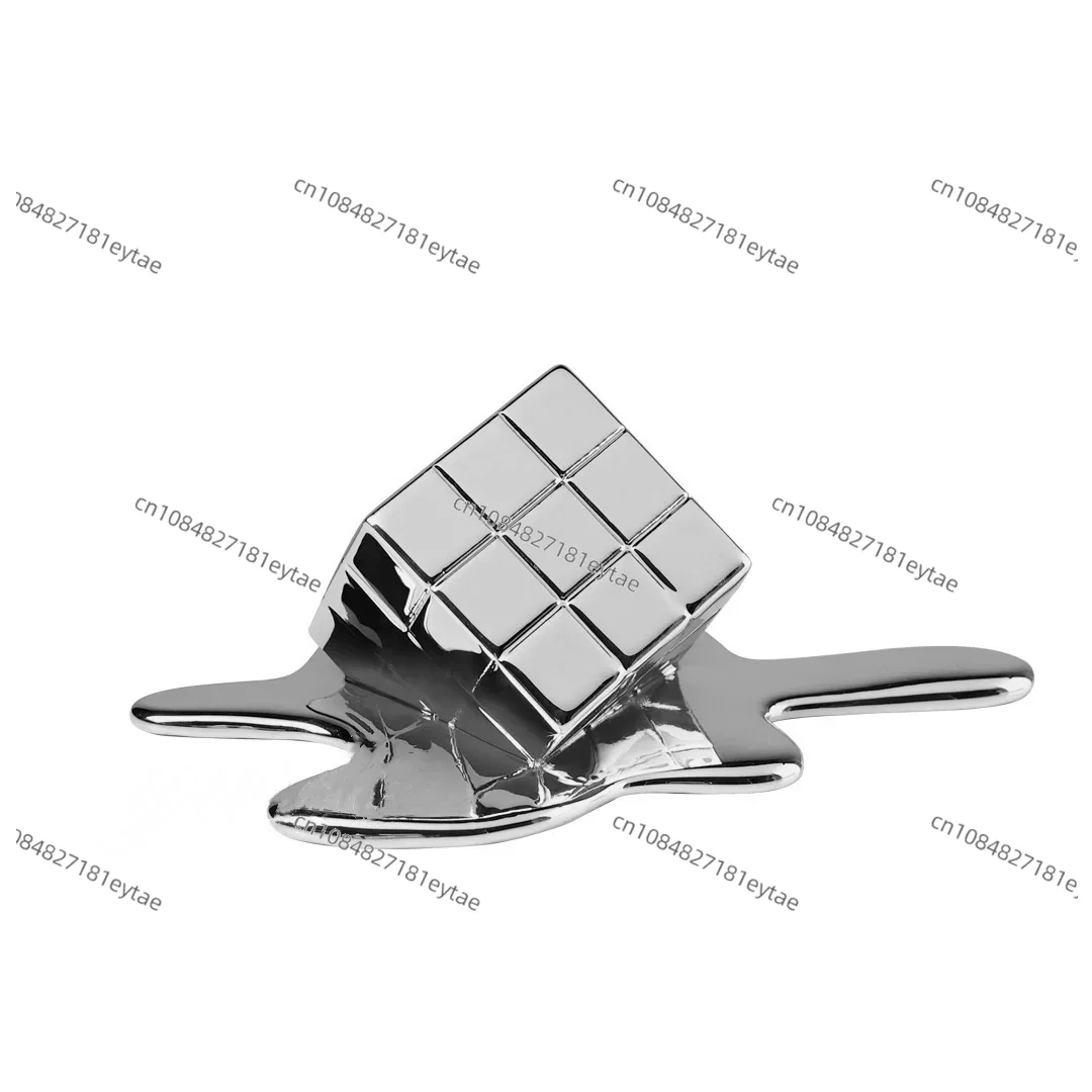Złota Żywiczna Kostka Geometry – Resin Art Cube recenzja i cena