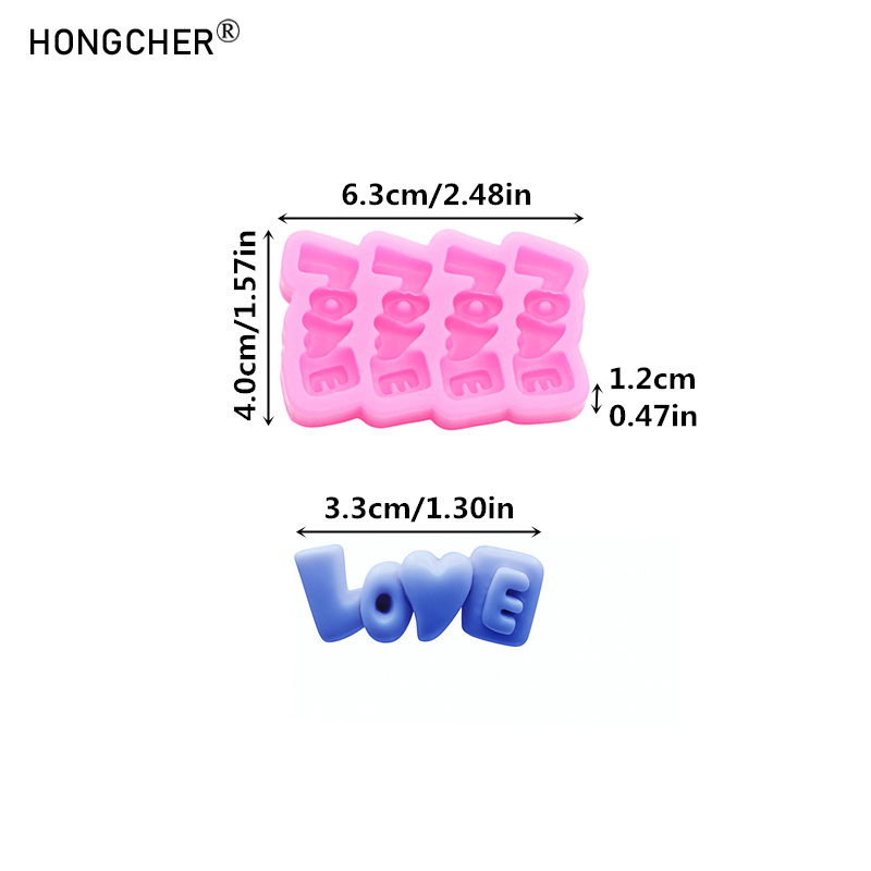 Formy silikonowe LOVE Letters  – Resin Art Letters recenzja i cena