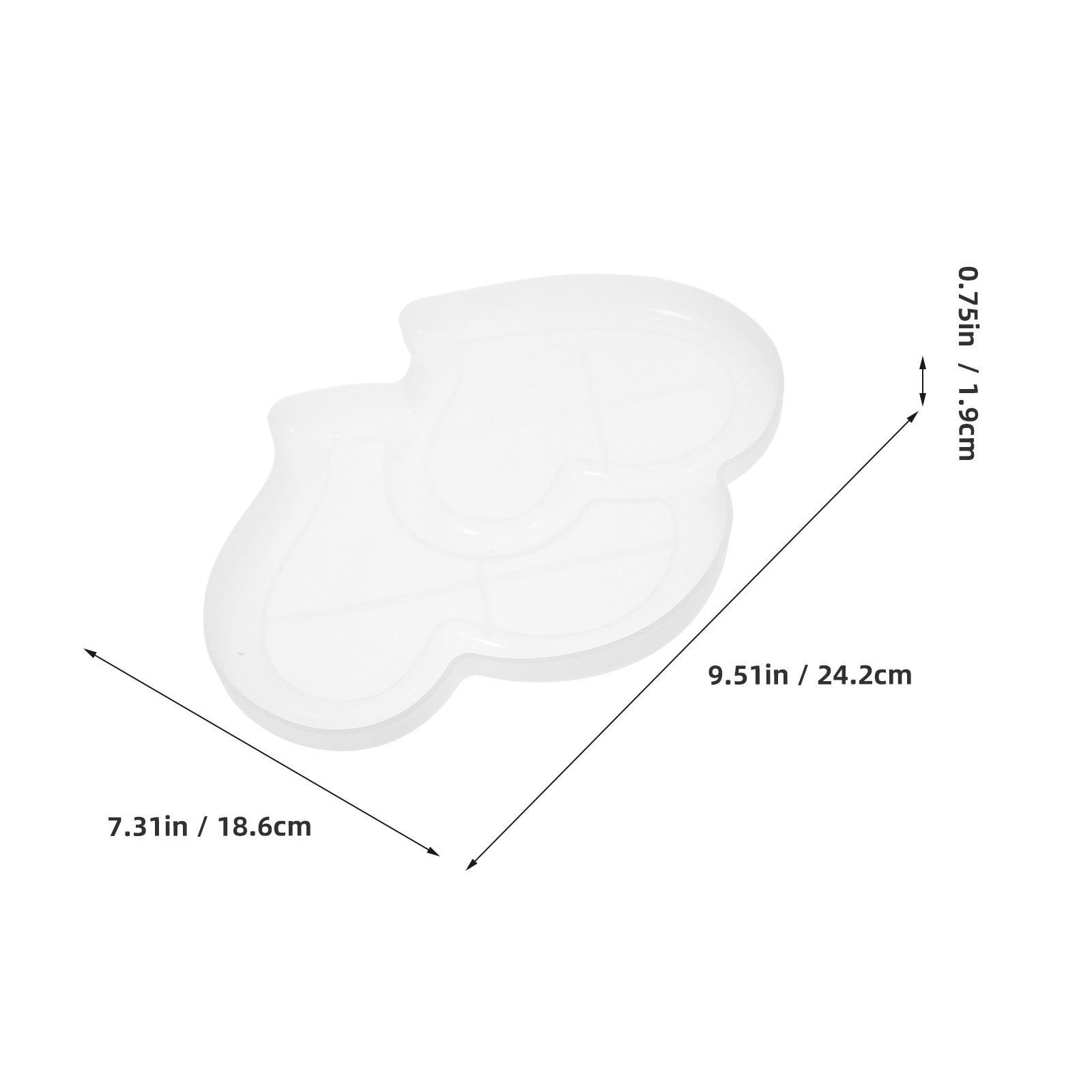 Gładka, szczegółowa forma sili – Resin Art Gift For Wedding recenzja i cena