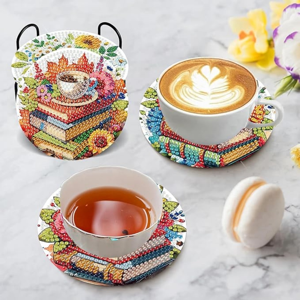 8 sztuk / Zestaw podkładek pod – Resin Art Stand recenzja i cena