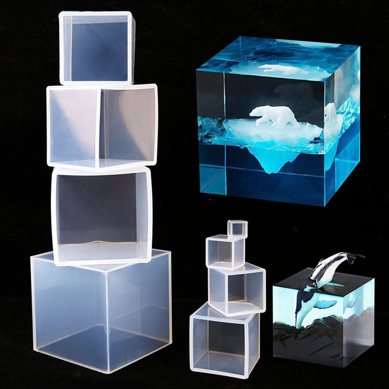 Forma do żywicy w kształcie ko – Resin Art Cube recenzja i cena