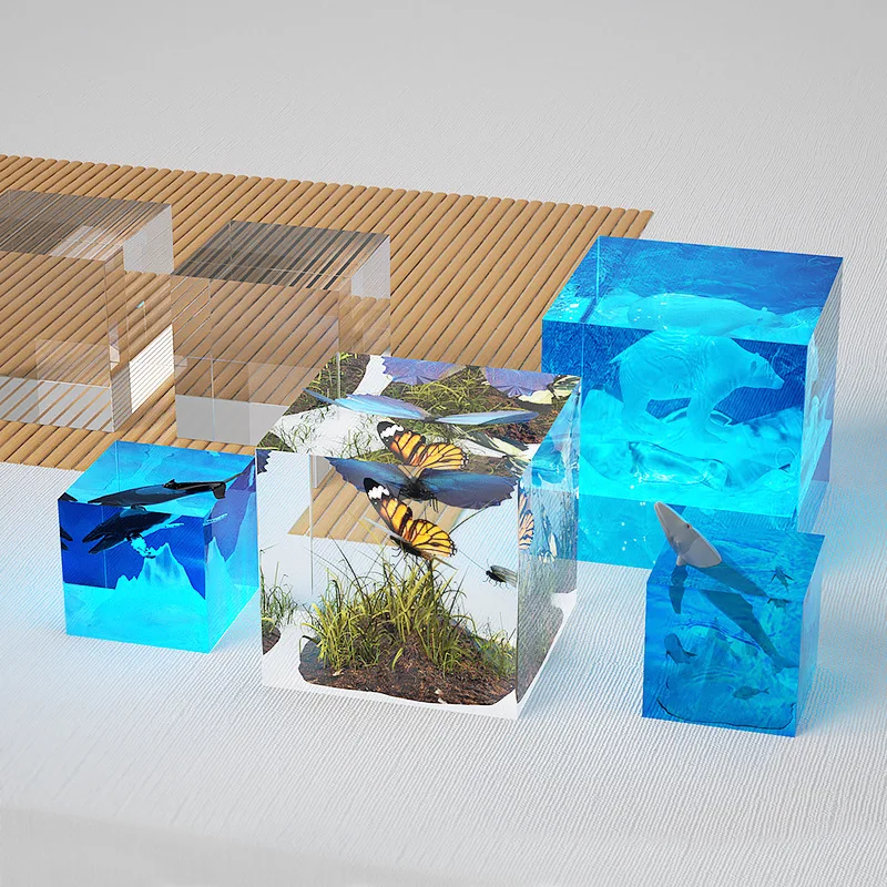 Formy silikonowe w kształcie k – Resin Art Cube recenzja i cena
