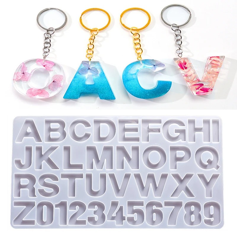 Forma Silikonowa do Żywicy Epo – Resin Art Letters recenzja i cena