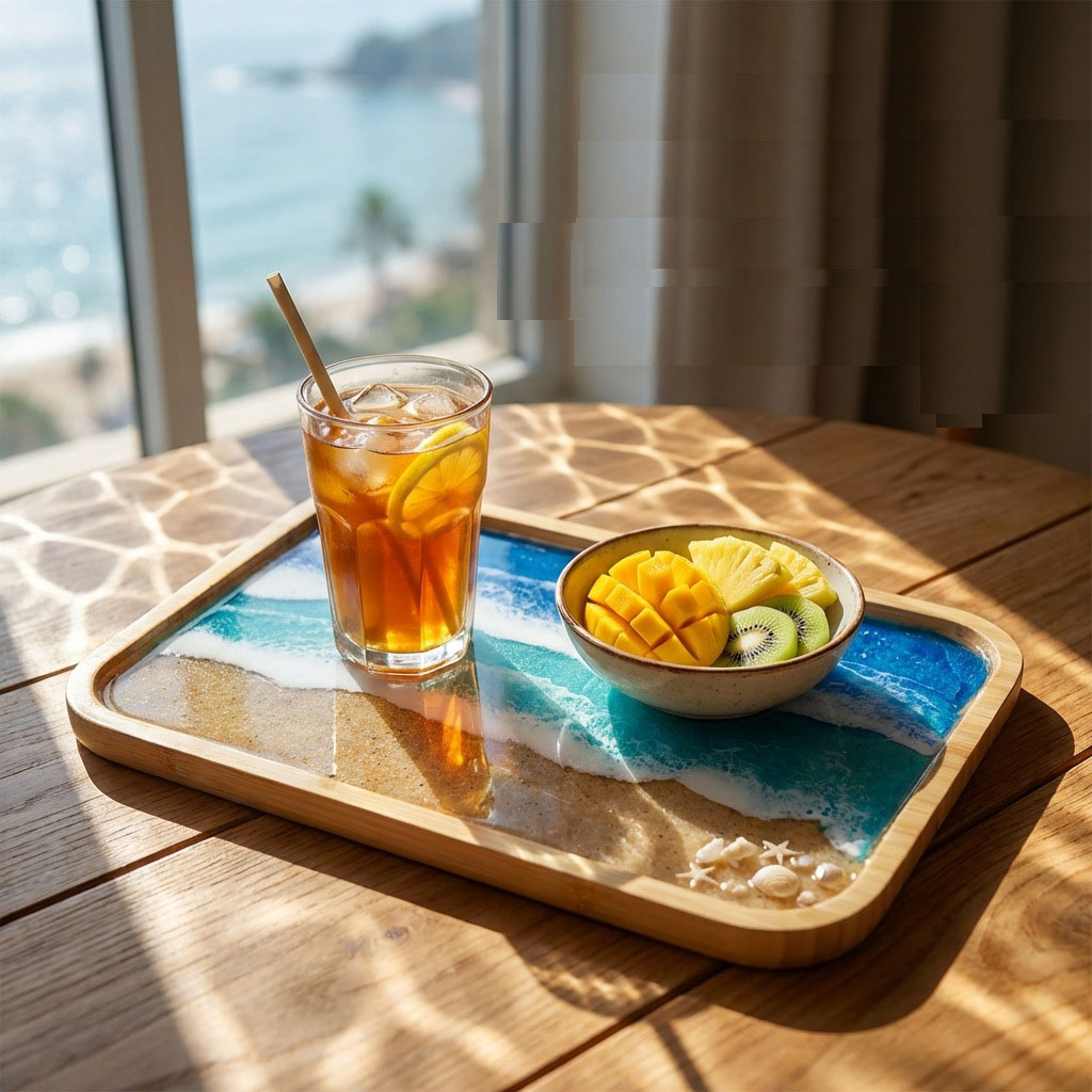Taca dekoracyjna z żywicy epok – Resin Art Kitchen recenzja i cena