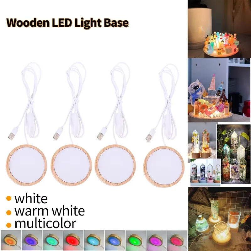 Podstawa do lampki nocnej LED, – Resin Art Stand recenzja i cena