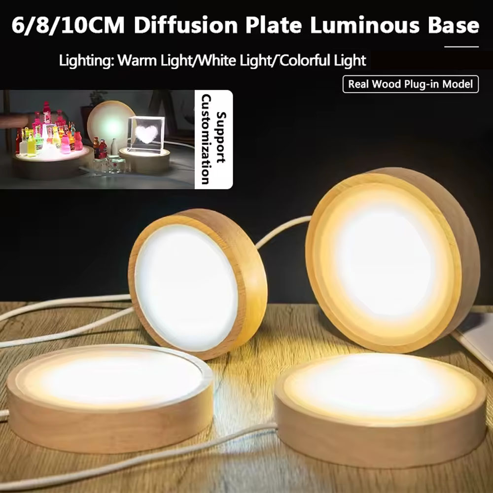 Podstawa do lampki nocnej LED, – Resin Art Stand recenzja i cena