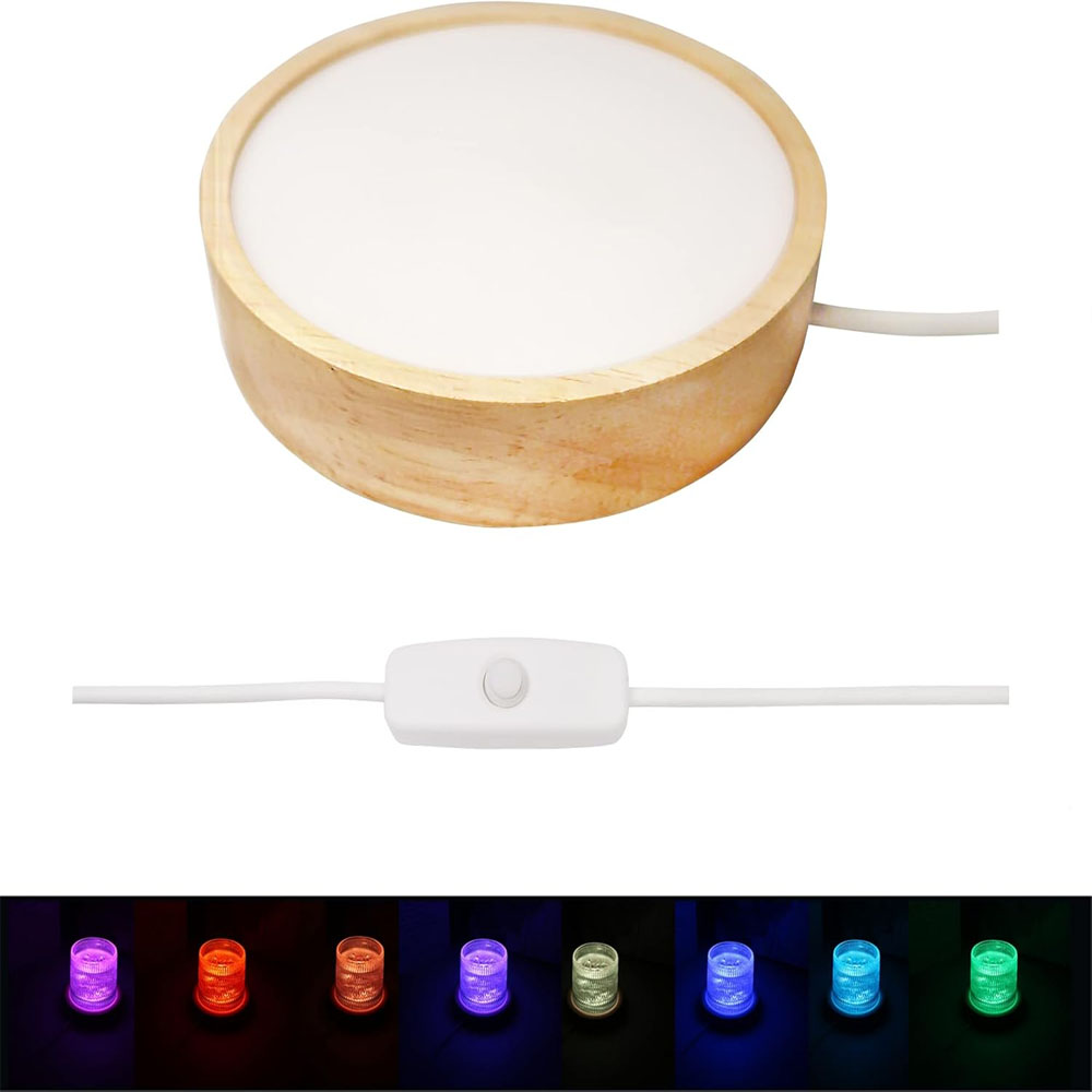 Podstawa do lampki nocnej LED, – Resin Art Stand recenzja i cena
