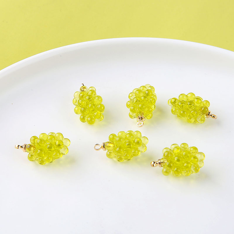 6 szt. Urocze Małe Winogronka  – Resin Art Engagement recenzja i cena