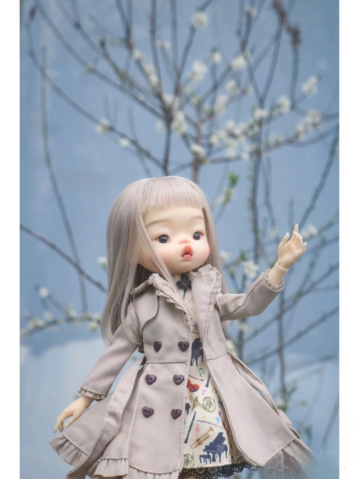 BJD Nowa 1/6 LIS Kreskówka Art – Resin Art Gift For Birthday recenzja i cena