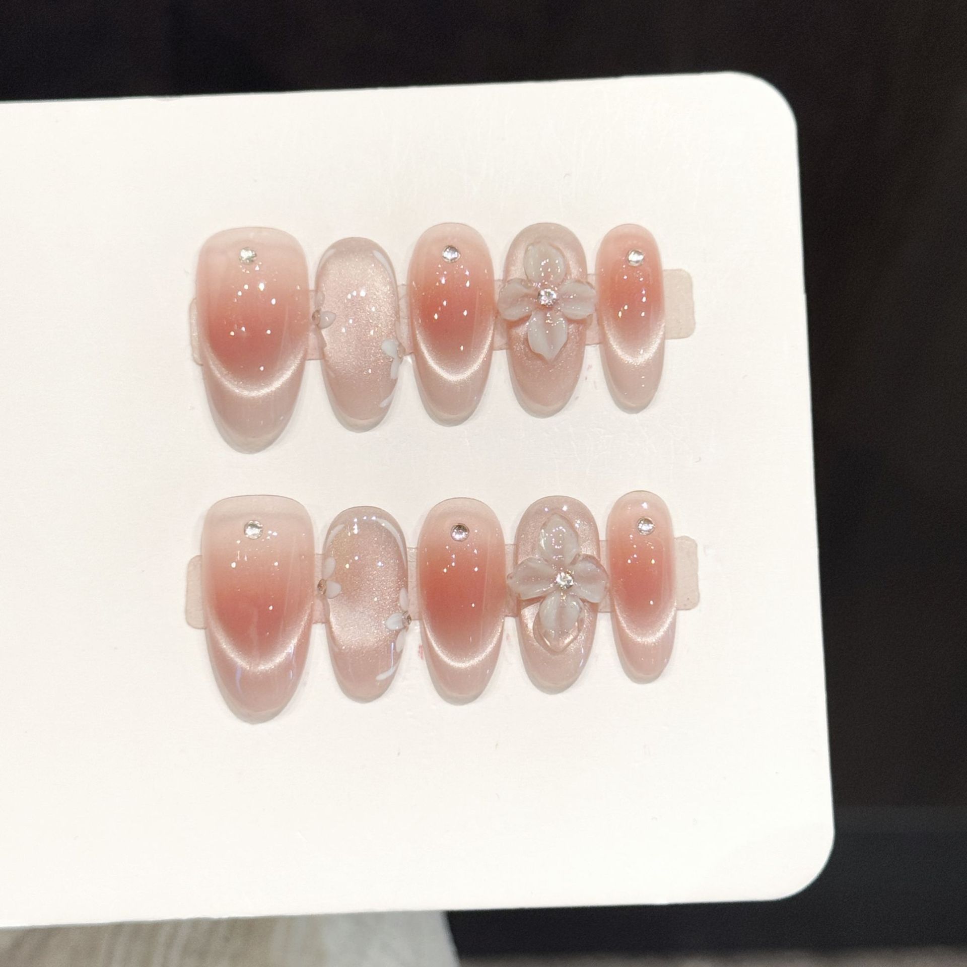 10 szt. Ręcznie Robione Paznok – Resin Art Flowers recenzja i cena