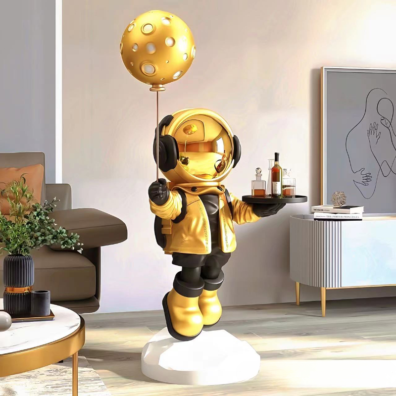 Duże kreatywne ozdoby podłogow – Resin Art Stand recenzja i cena